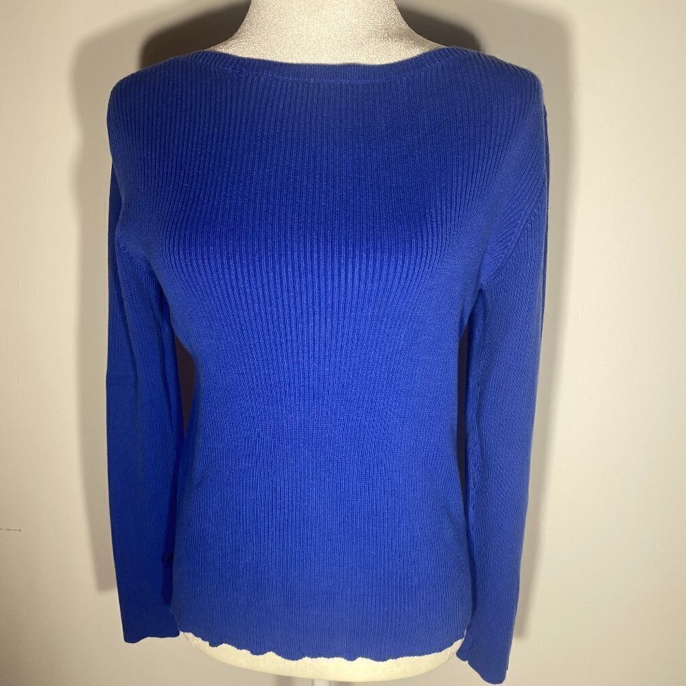 Women's Ralph Lauren Blue Sweater Size Medium